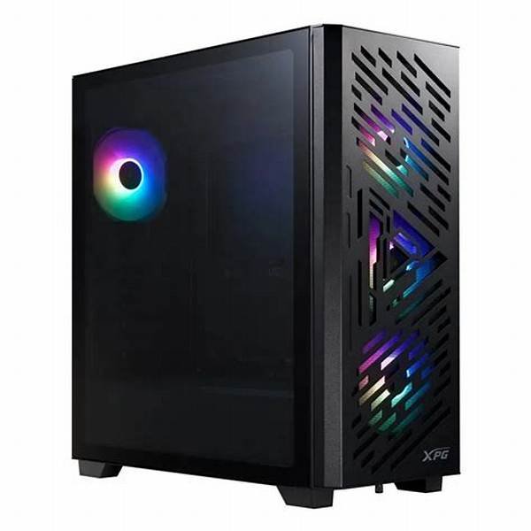 Gabinete XPG Lander 501 Negro 4 Fans ARGB