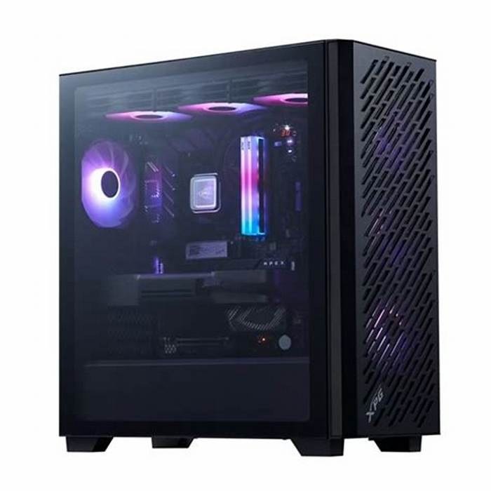 Gabinete XPG Valor Air Pro Negro 4 Fans ARGB
