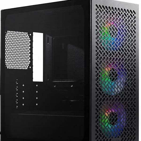 Gabinete Cooler Master Elite 302 3 Fan ARGB Micro-ATX Negro
