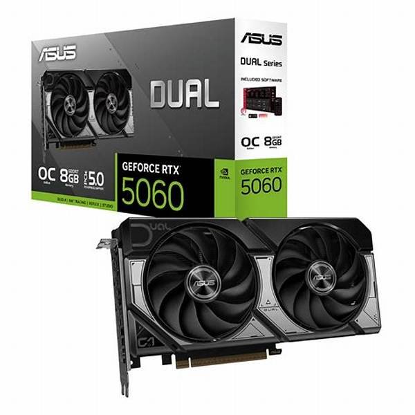 Placa de Video ASUS GeForce RTX 5060 Dual OC 8GB GDDR7