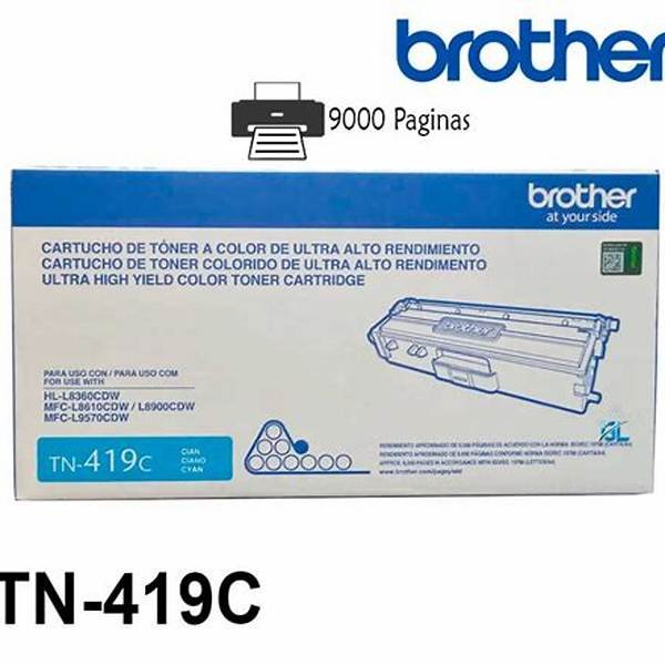 Tóner Brother TN-419 Cyan