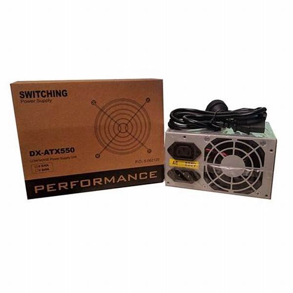 Fuente Performance ATX 550W 4 SATA
