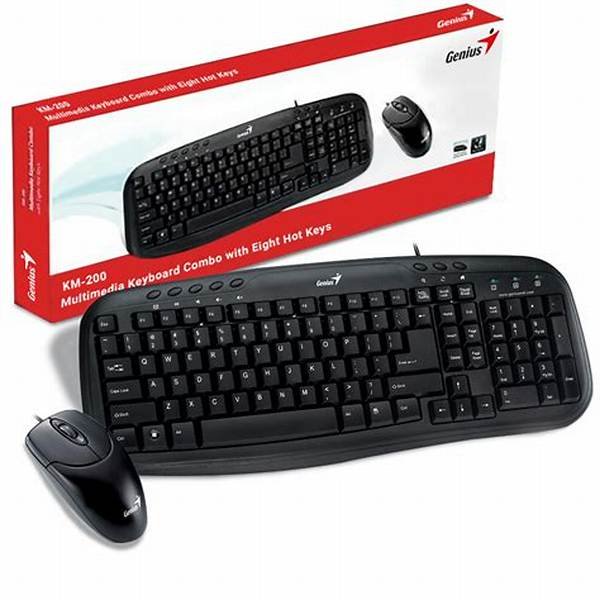 Combo Teclado y Mouse Genius KM-200 Smart USB