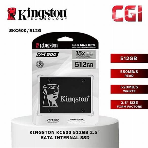 SSD 512GB Kingston KC600 SATA 2.5