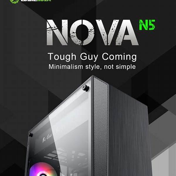 Gabinete Gamemax Nova N5 1 Fan RGB ATX