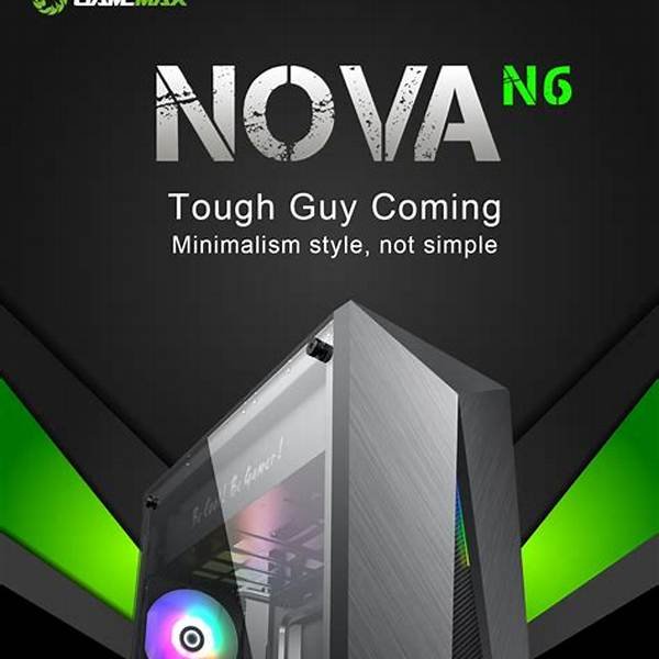 Gabinete Gamemax Nova N6 1 Fan ARGB ATX