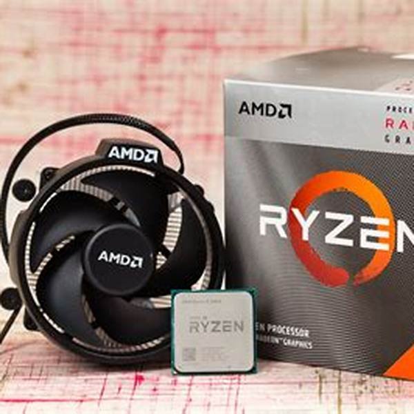 Procesador AMD Ryzen 5 3400G (Tray)