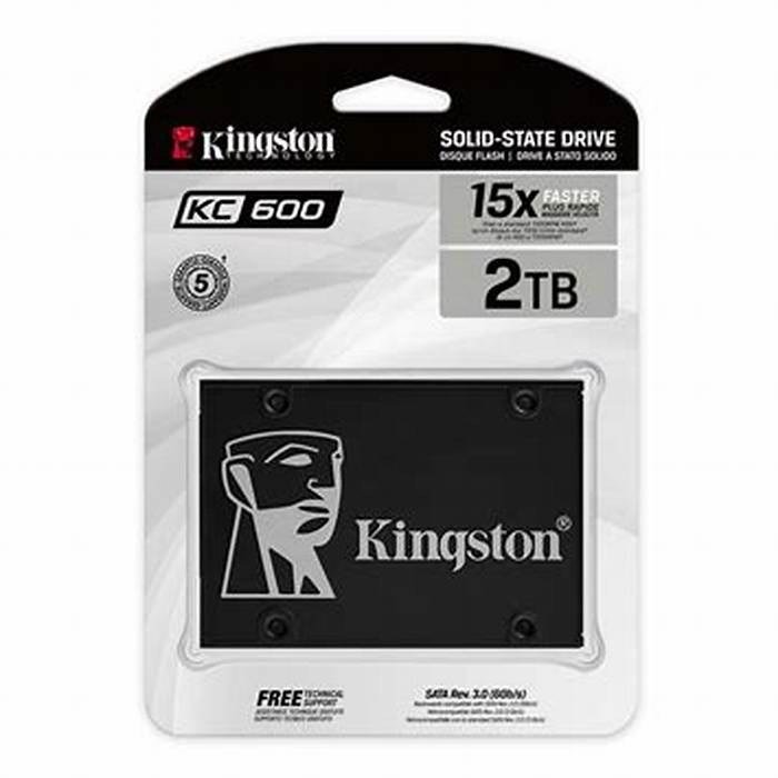 SSD 2TB Kingston KC600 SATA 2.5