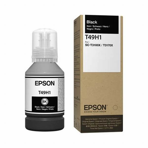 Botella de Tinta Epson T49H100 Negro 140 ml