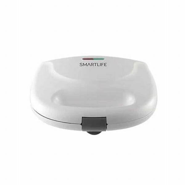 Sandwichera Smartlife SW3383 Blanca