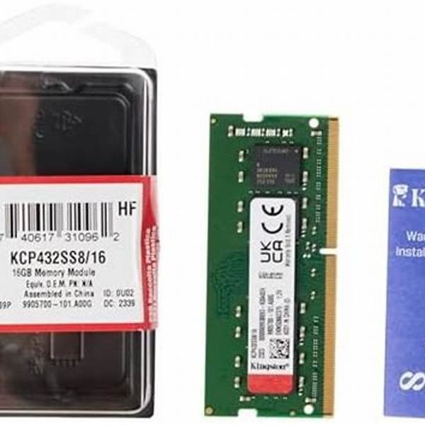 Memoria SODIMM DDR4 16GB Kingston 3200MHz CL19 KCP