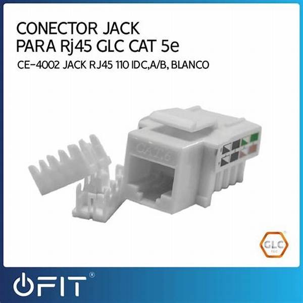 Jack RJ45 Hembra Cat. 5e GLC Blanco