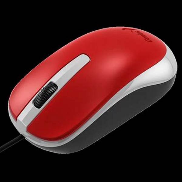 Mouse Genius DX-120 USB Rojo