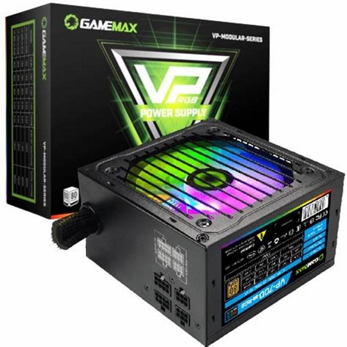 Fuente Gamemax VP-700-M-RGB 700W 80 Plus Bronze