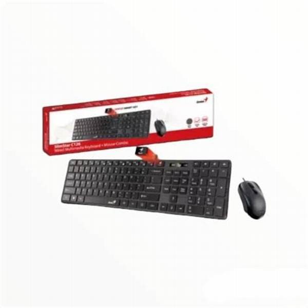 Combo Teclado y Mouse Genius SlimStar C126 USB