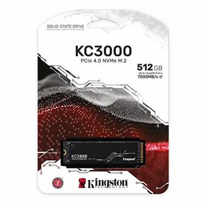 SSD M.2 NVMe 512GB Kingston KC3000 PCIe 4.0