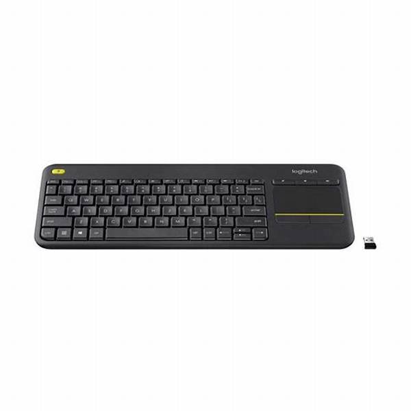 Teclado Inalámbrico Logitech K400 Plus con Touchpad