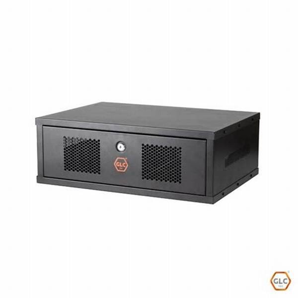 Rack Mural GLC 19" 3U 370 mm para CCTV