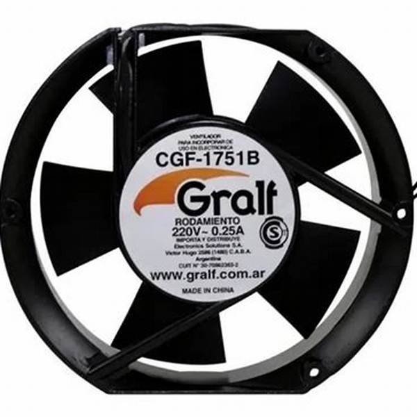 Ventilador Gralf 6" 220 V con Rulemán