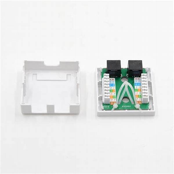 Roseta RJ45 GLC 2 Bocas con Tapa