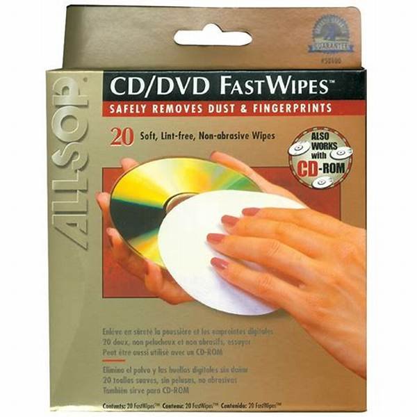 Toallitas Limpiadoras de CD Allsop x20