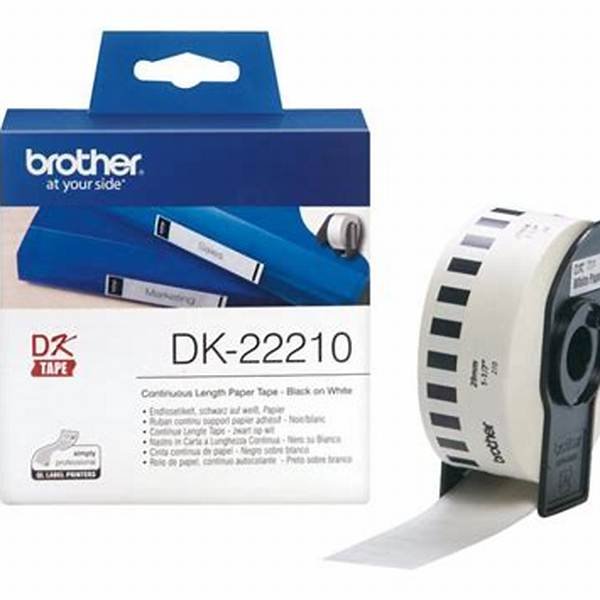 Rollo Etiquetas Brother DK-2210 29mm Continuo