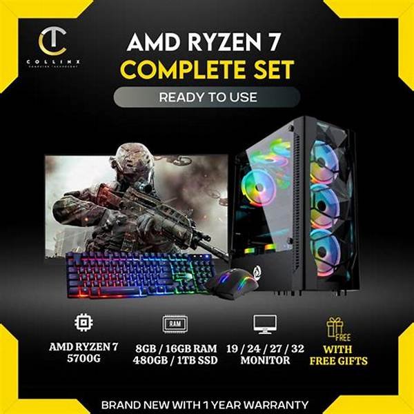 PC Performance AMD Ryzen 7 5700G 16GB SSD 480GB